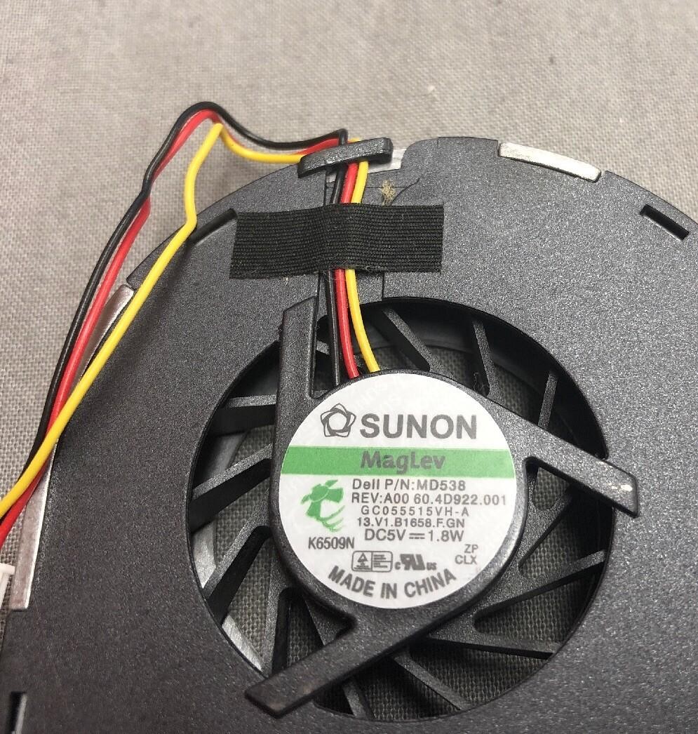 Dell 34.4D945.001 0MD537 REV A00 Heatsink SUNON Fan 60.4D922.001 REV A00