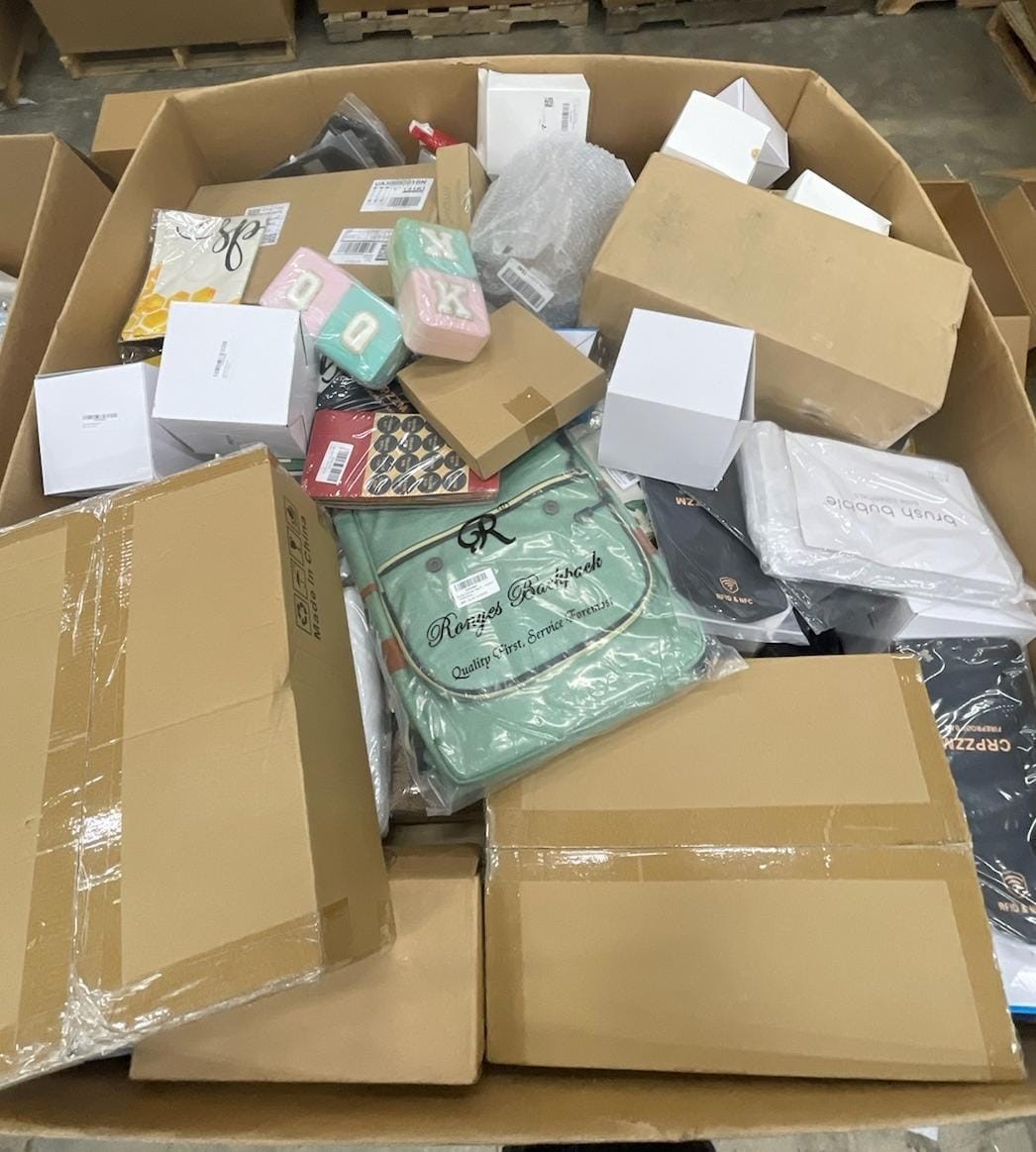 Amazon + Target Mixed Merchandise Mystery Box Liquidation Lot
