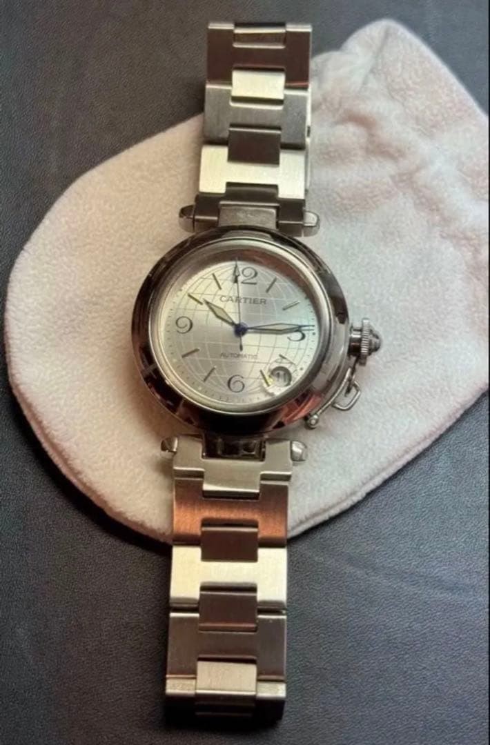 CARTIER Watch Pasha de Cartier Automatic SWISS MADE Water Resistant
