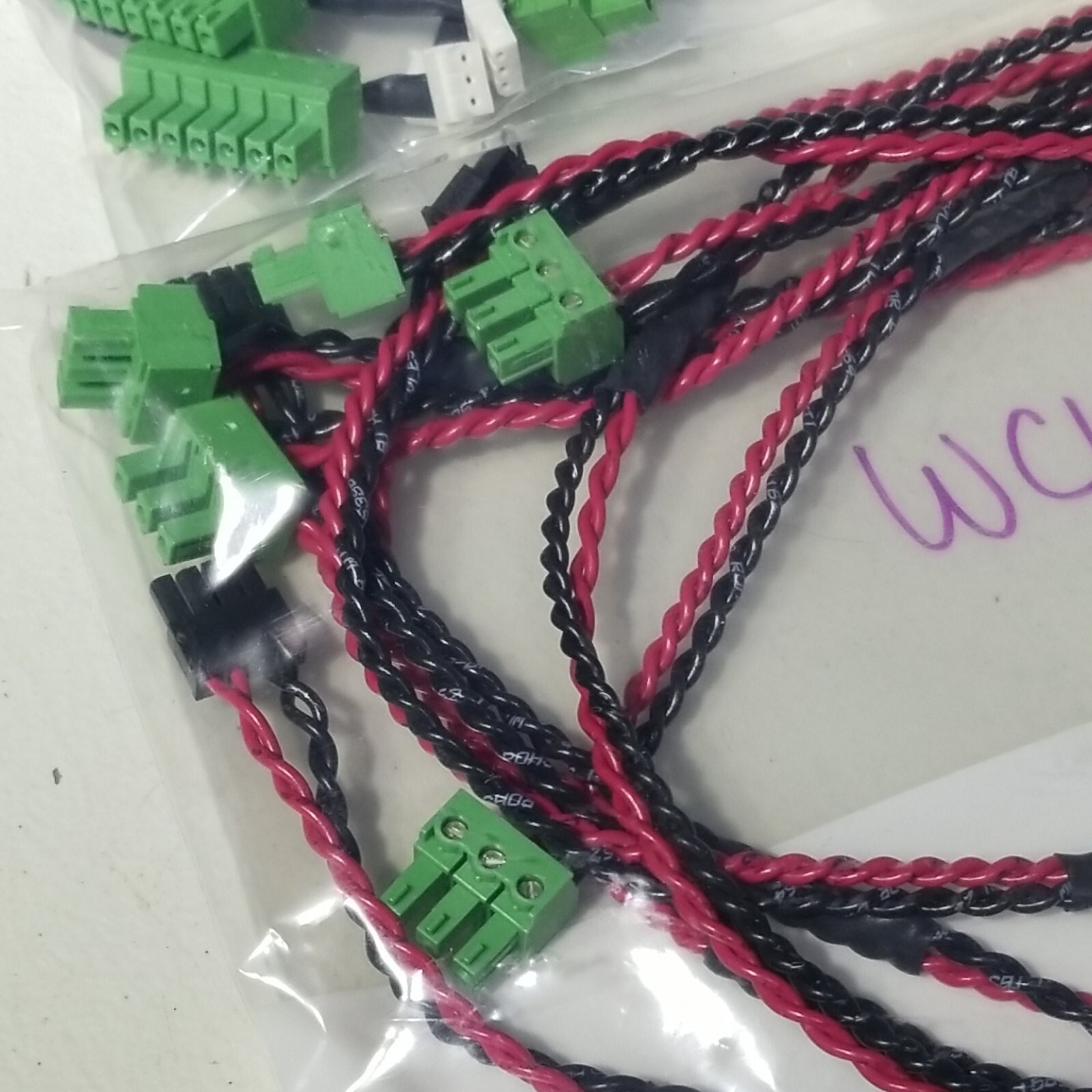 Mixed Lot of Electronics Wire Parts