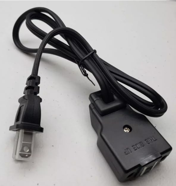 SS-992896 Fits for T-FAL ONLY FF103850/89 Deep Fryer Power Cord Black Magnetic