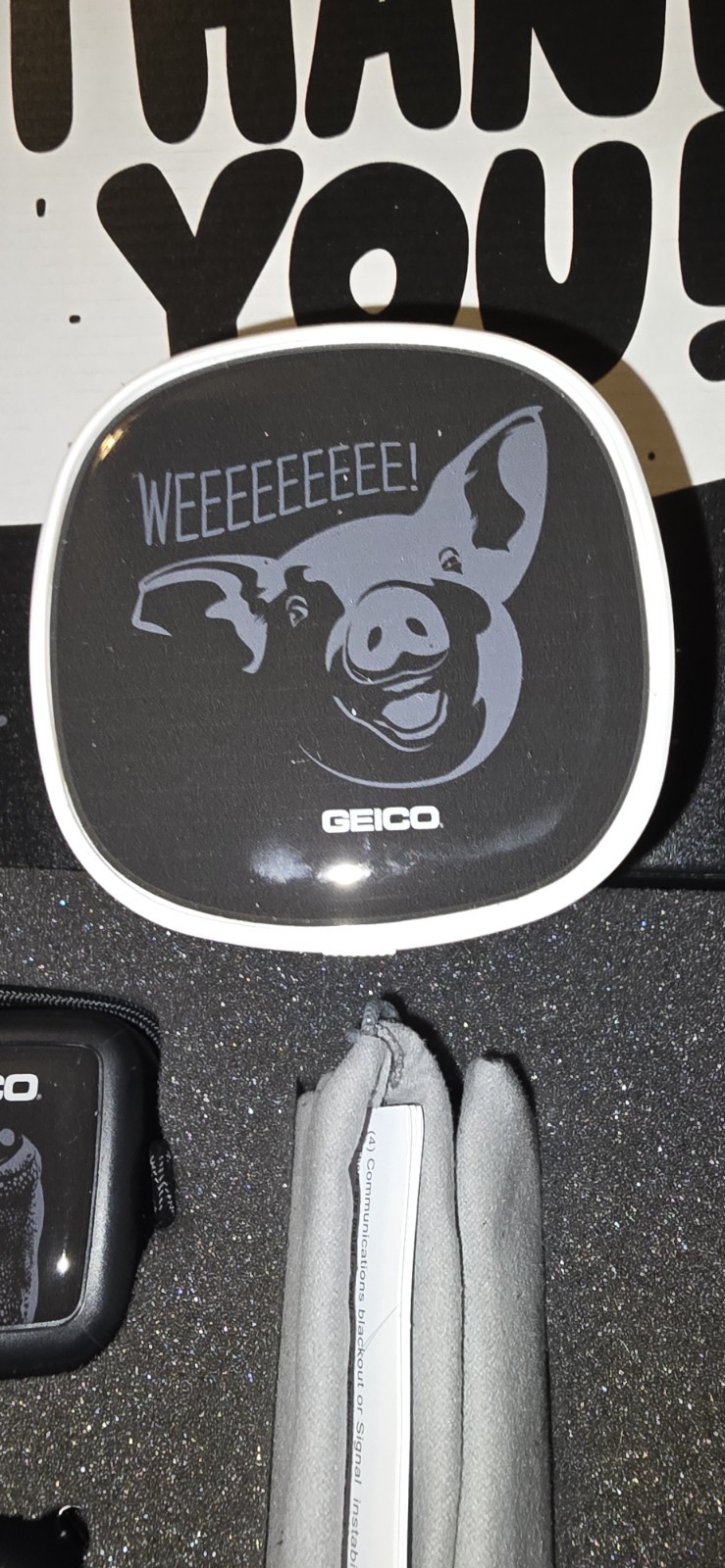 GEICO “Guess What’s Inside” Promo Box w/Yeti, Bluetooth Speaker + More