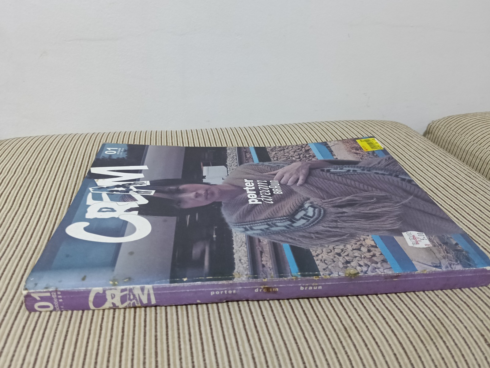 CREAM Magazine #1 (2002) Rare Debut | Porter, Dream & BRAUN | HK Fashion Design
