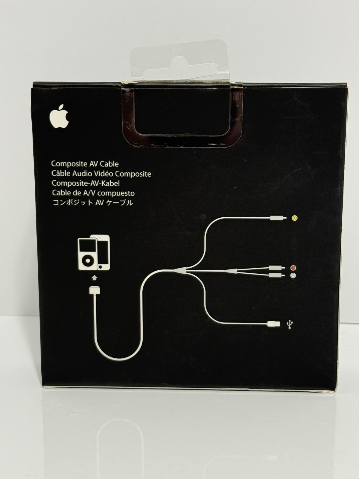 Apple iPod Composite AV Cable; For iPods with 30-Pin Connectors