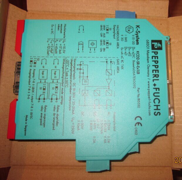 1 PC NEW IN BOX PEPPERL+FUCHS KCD2-SR-EX1.LB ALL NEW NO.185532 KCD2SREX1LB