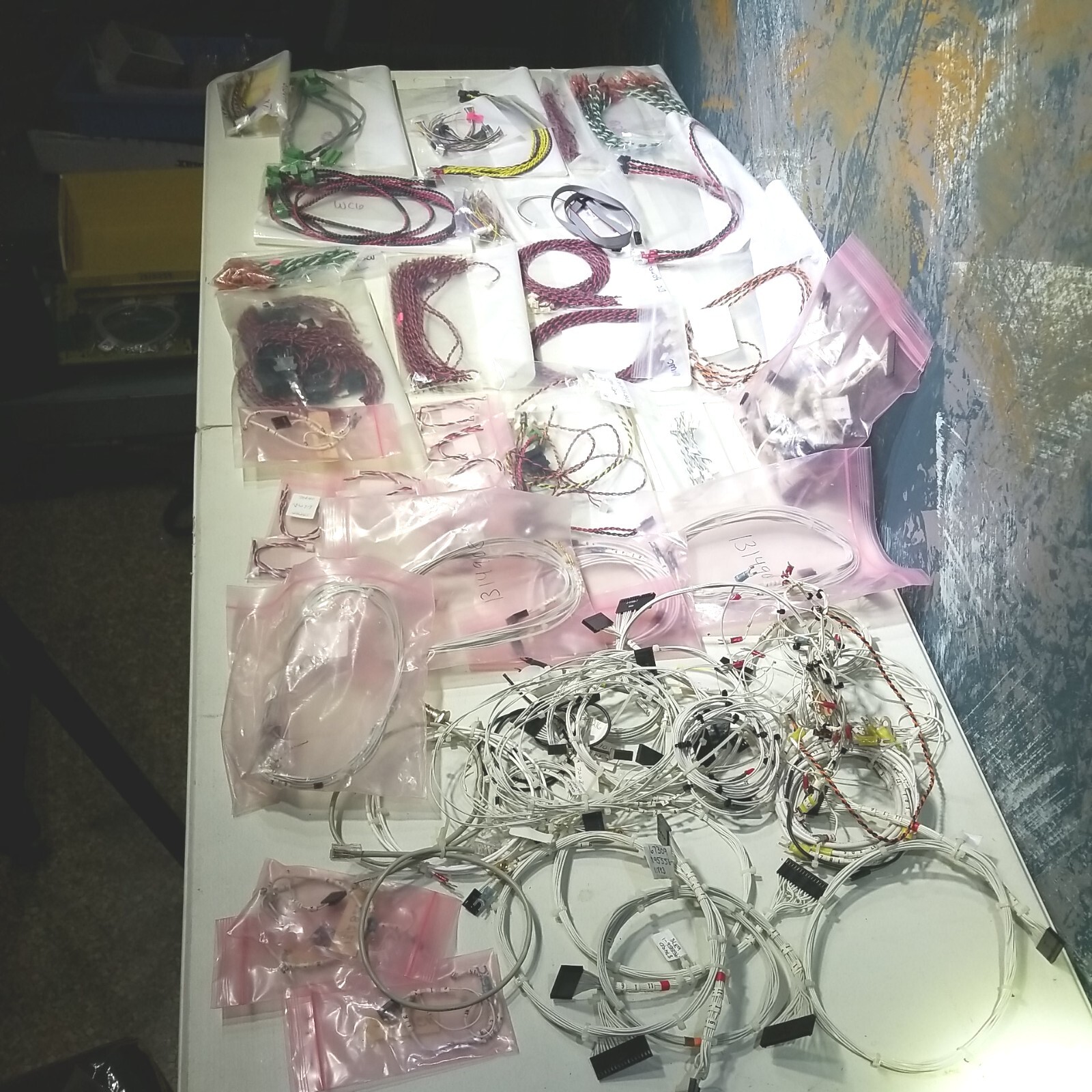 Mixed Lot of Electronics Wire Parts