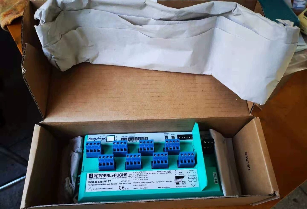1 PCS Pepperl-Fuchs RD0-TI-EX8.FF.ST ALL NEW IN NEW plug-in terminals