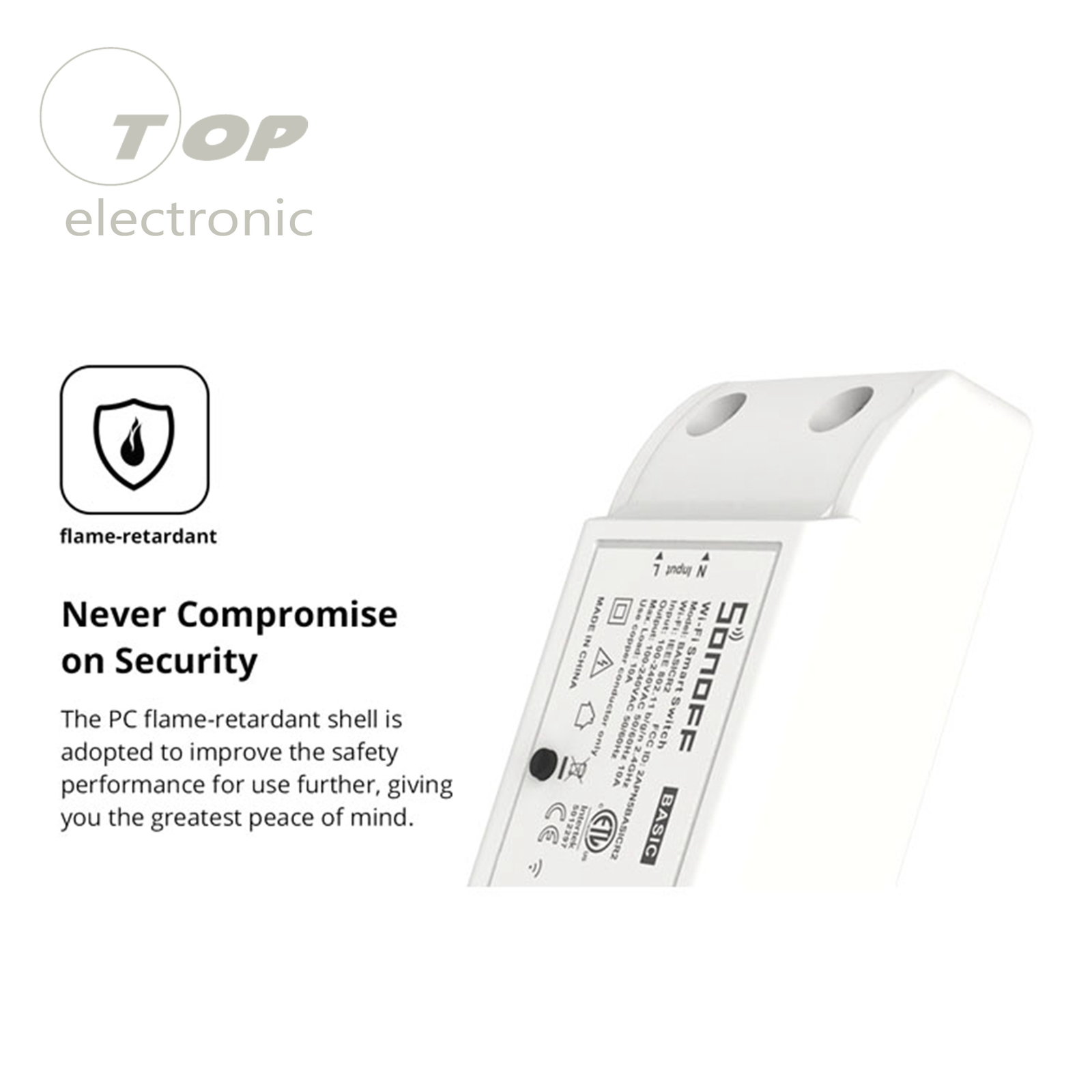 DIY Wi-Fi Wireless Switch For Smart DIY WiWith ABS Shell Mobile APP Timer Socket