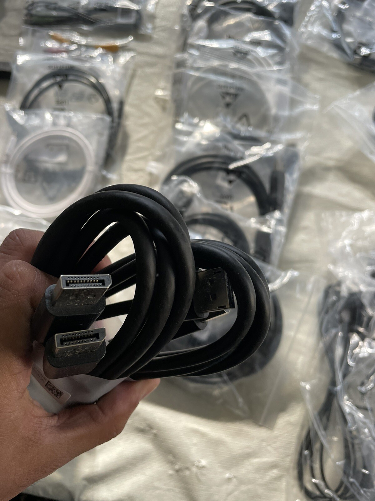 Wholesale Lot 85+ USB HDMI A/V Cables Cords *Most Brand New – Samsung & LG*