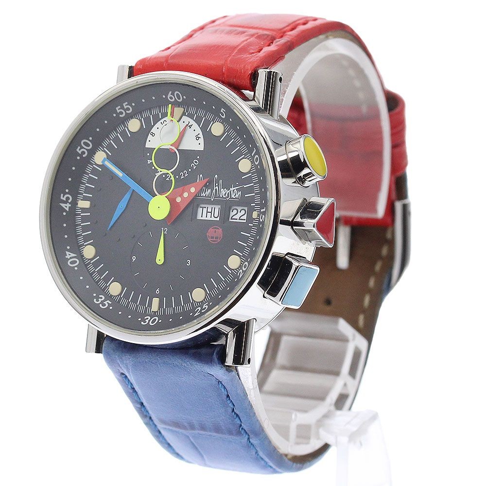 Alain Silberstein LOW5100 Chronobauhaus Automatic Men’s Watch w/Original Box