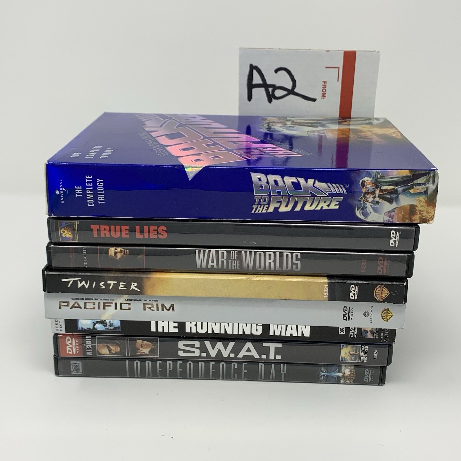 DVD Bundle – Movie Lot – Action/Drama – Twister, Back To The Future, Running Man