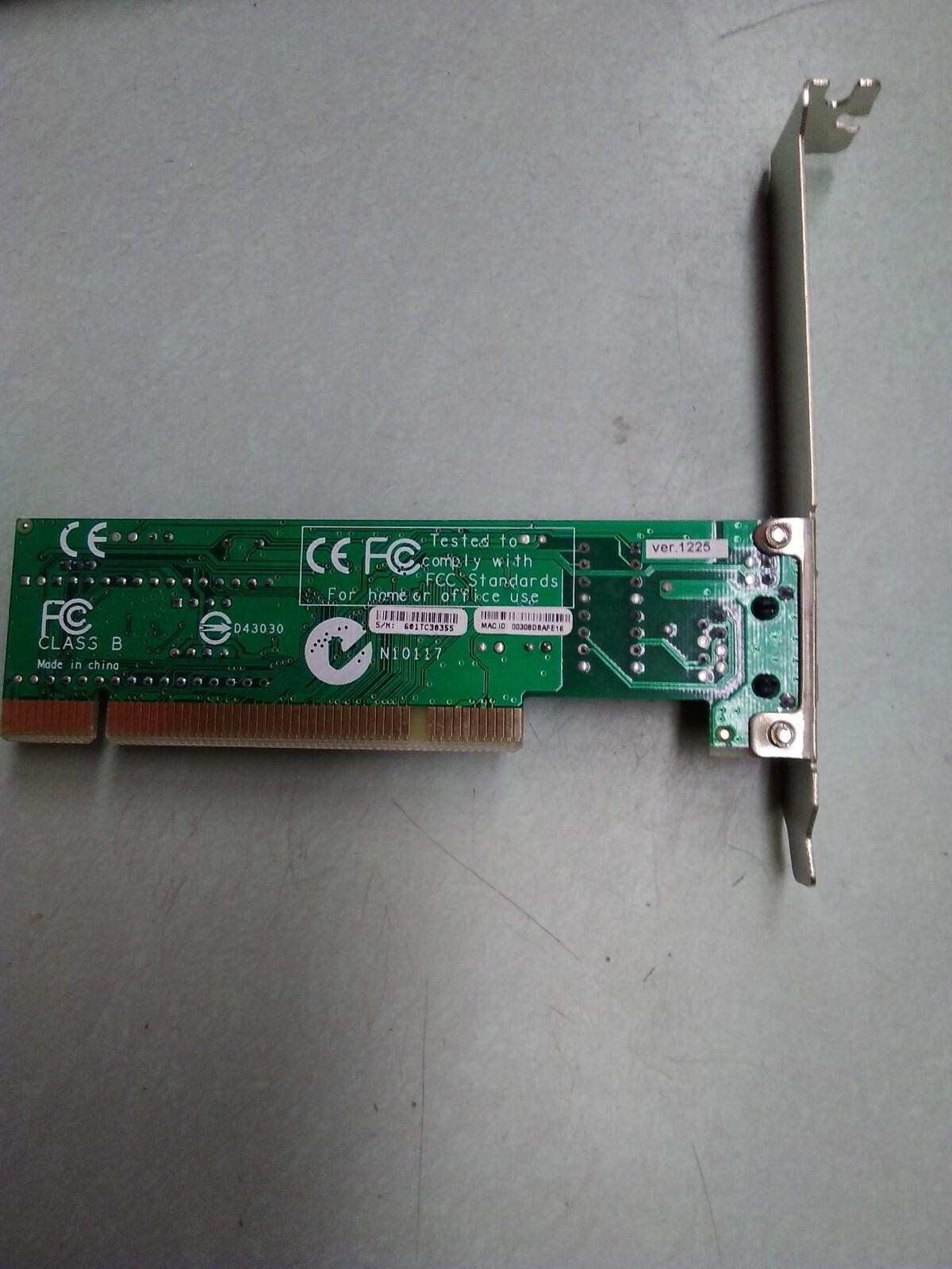 141121100201B BELKIN PCI 10/100TX ETHERNET NETWORK CARD