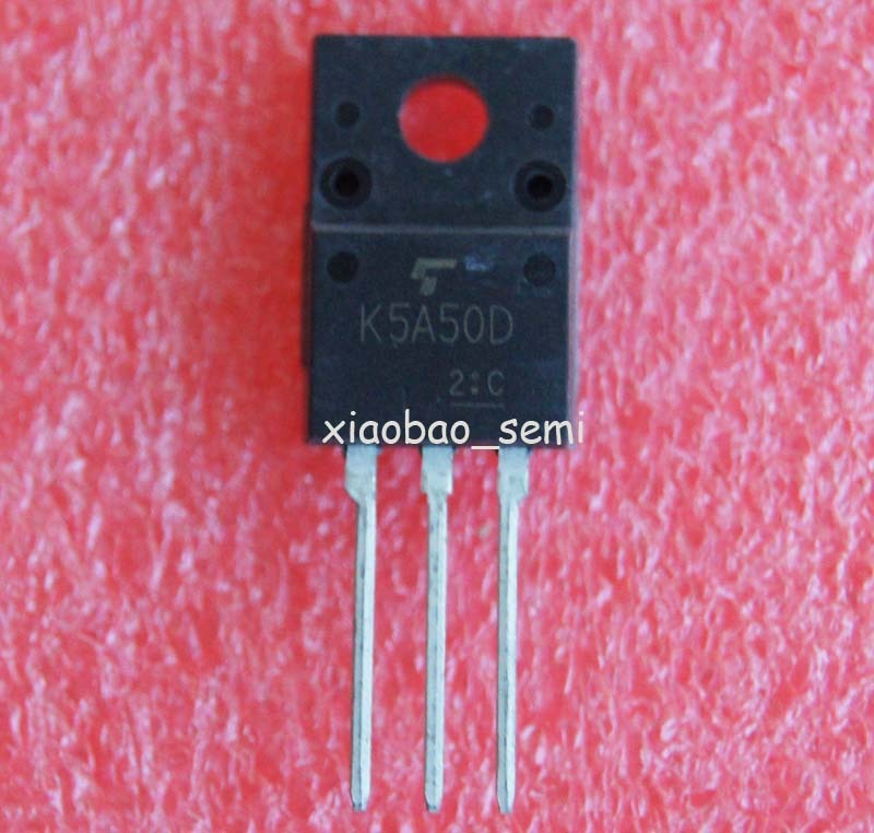 10pcs TK5A50D TK5A50 K5A50D MOSFET TO-220F