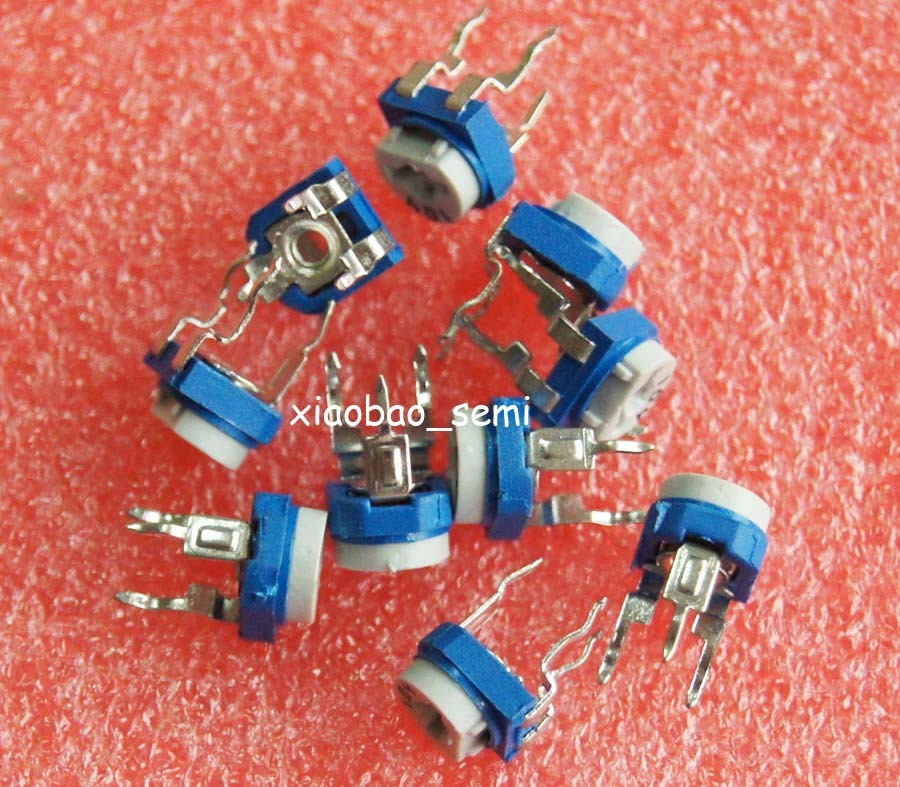100pcs New RM065 100K ohm 104 Trim Pot Trimmer Potentiometer