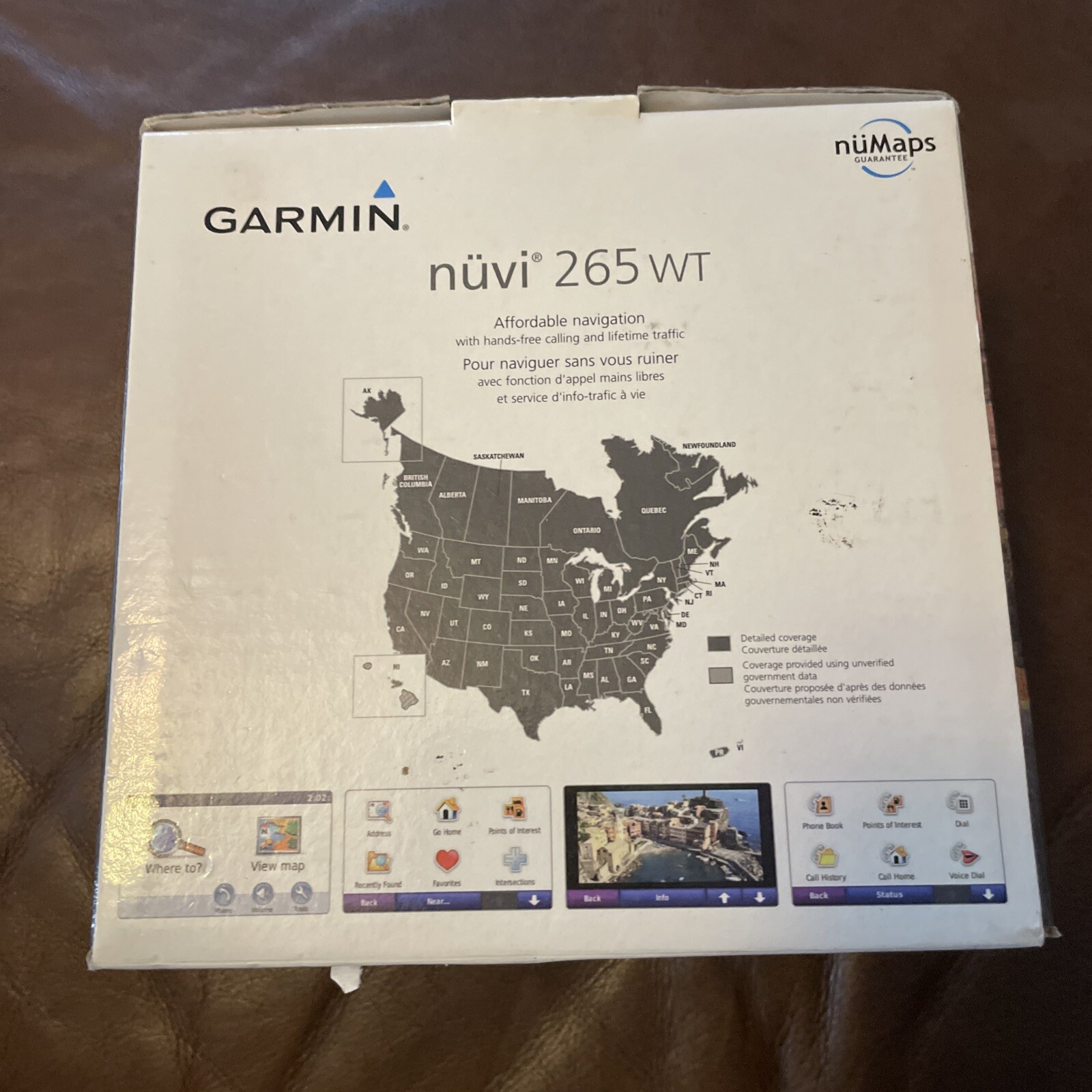 Garmin nuvi 265WT Automotive Mountable