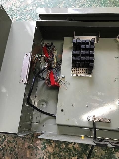 Reliance Comm/Tec BEPC25FS Telephone Box with Internal Wiring (Used)