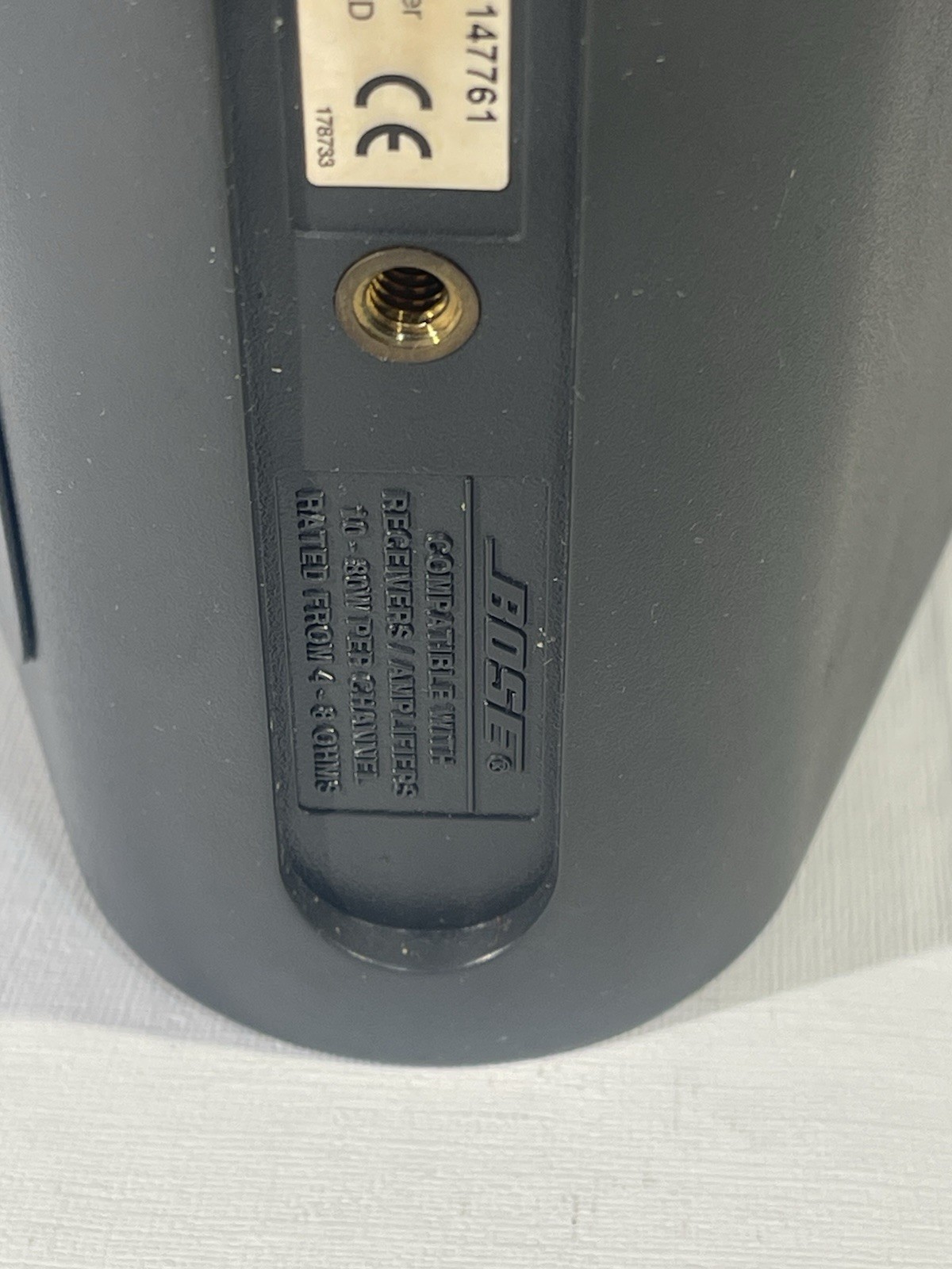 Nice!! Works!! BOSE #V1000 V-100 Black Video Center Channel Speaker Tested