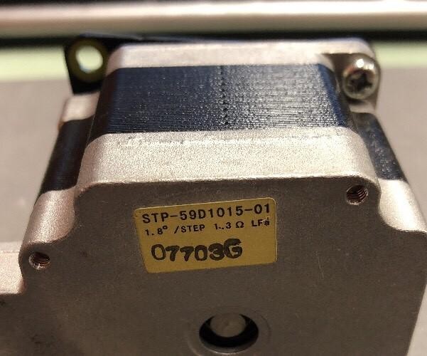 KENSHI STP-59D1015-01 1.8 DEGREE STEP 1.3 OHM MOTOR
