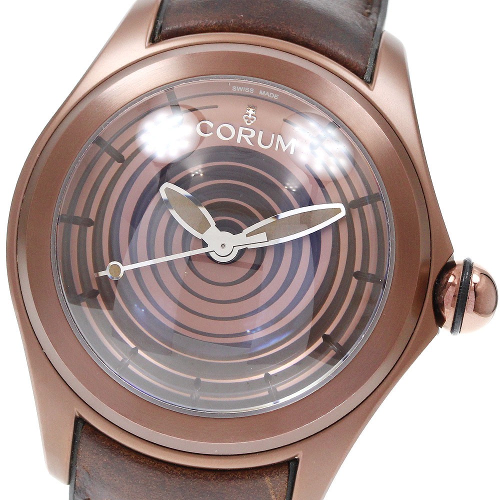 Corum Bubble Wristwatch Optical Art Limited Edition Automatic for Men’s
