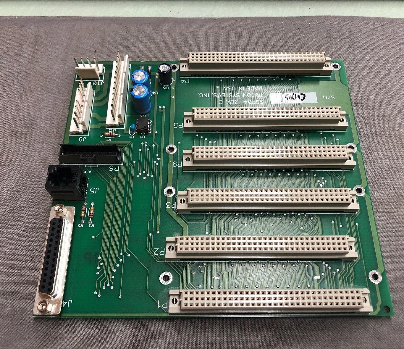 TRITON SSP04 REV C 6 SLOT PC BOARD FROM ATM MACHINE