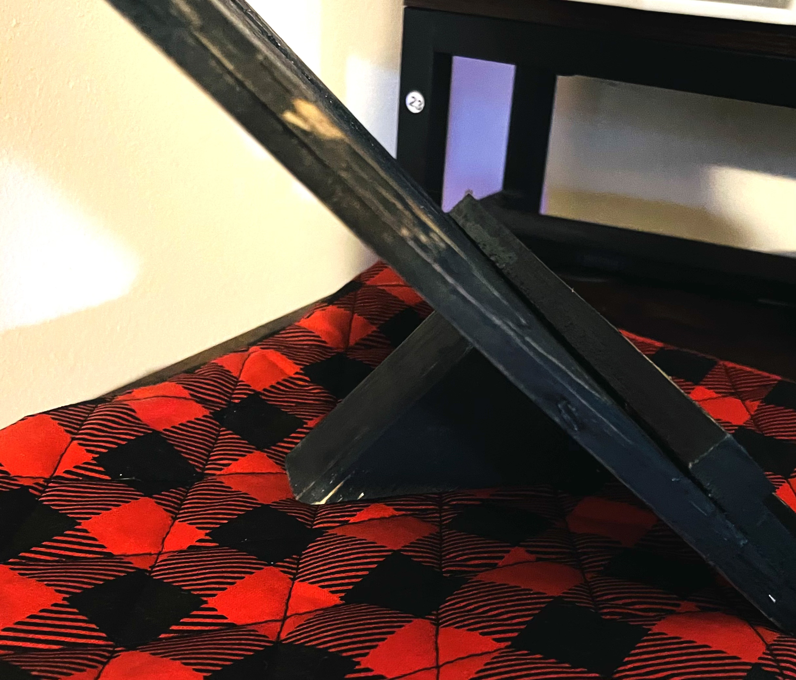 Wooden Rustic iPad Stand
