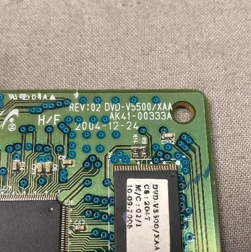Samsung DVD CARD Dvd-v5500/XAA AK41-00333A