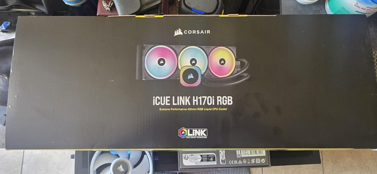Keychron Q6 Max, ASRock X870E Taichi, Corsair iCUE LINK RGB Mixed Lot Gaming PC