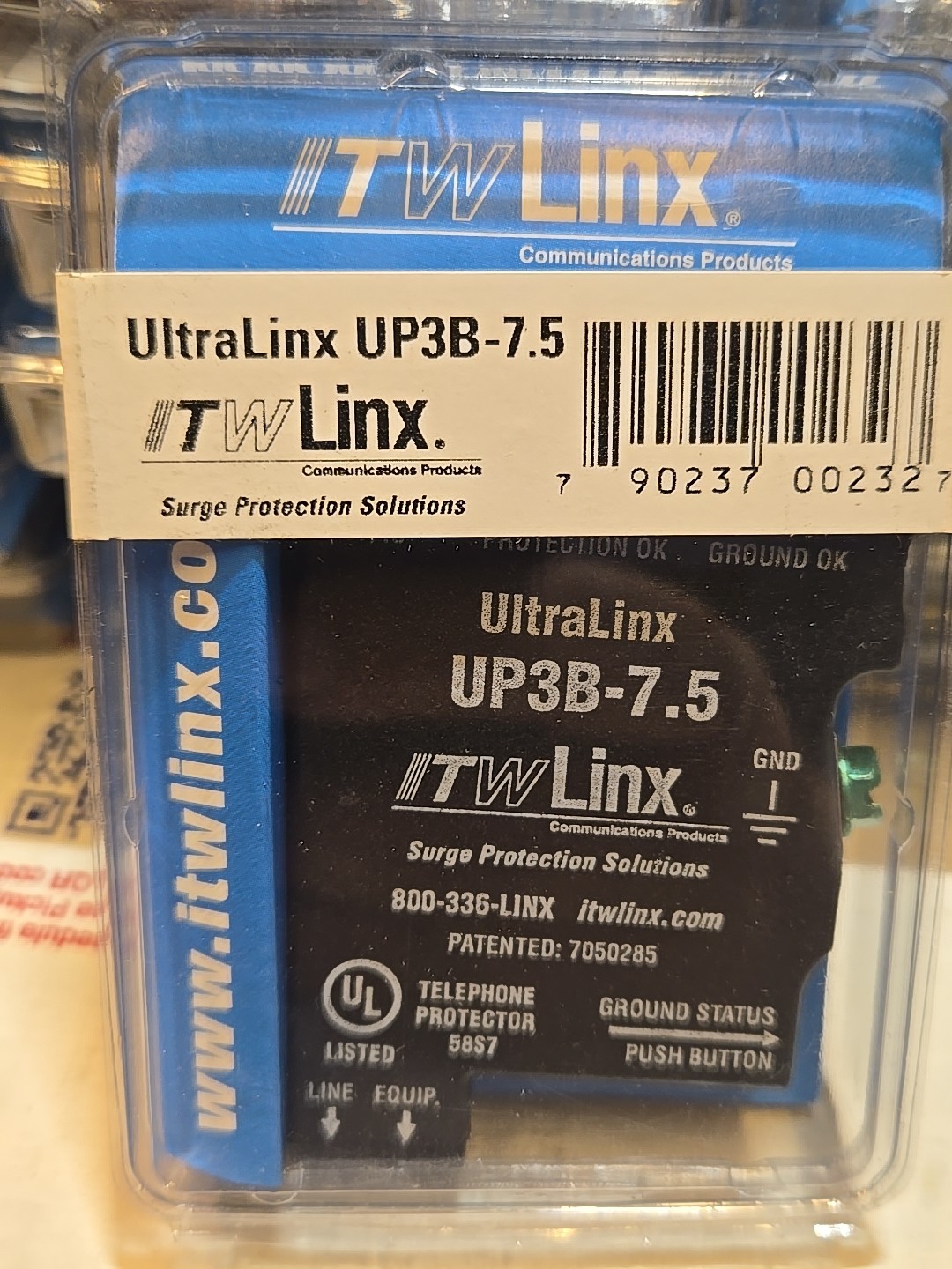 Lot Of 28, UltraLinx UP3B-16=×22, UP3B-75=×3, UP3B-7.5=×3. SURGE PROTECTION