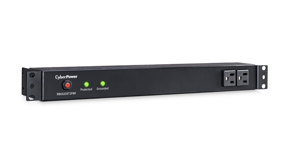 Cyberpower Rackbar Surge Protector RKBS20ST2F8R 20A