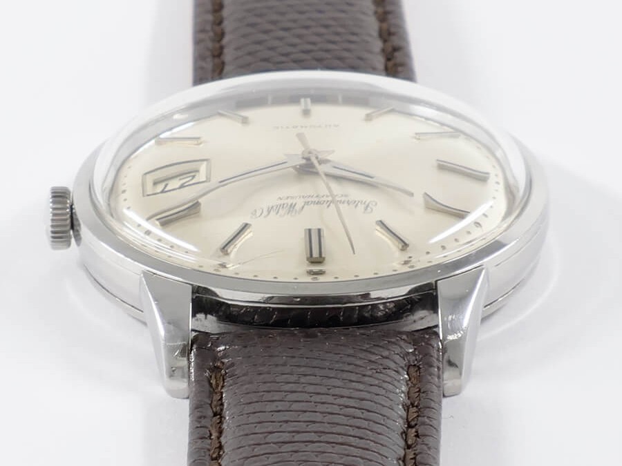 IWC Old Inter Large Case SS Original Dial Silver Automatic(Cal. 8541) Overhauled