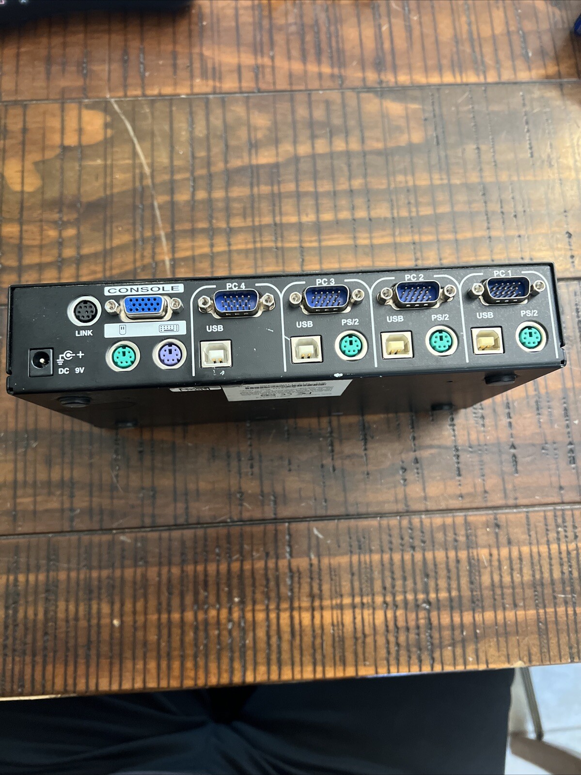 STARTECH STARVIEW SV431H 4 PORT KEYBOARD MOUSE MONITOR SHARING SWITCH