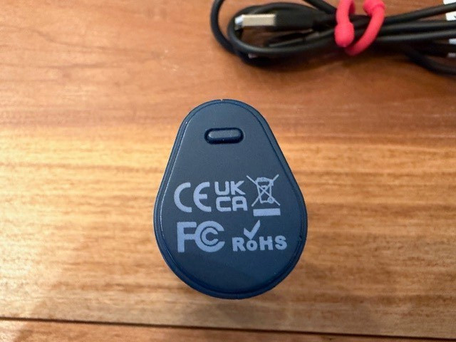 iWalk portable iPhone charger, blue, in great condition, pocket size with cord