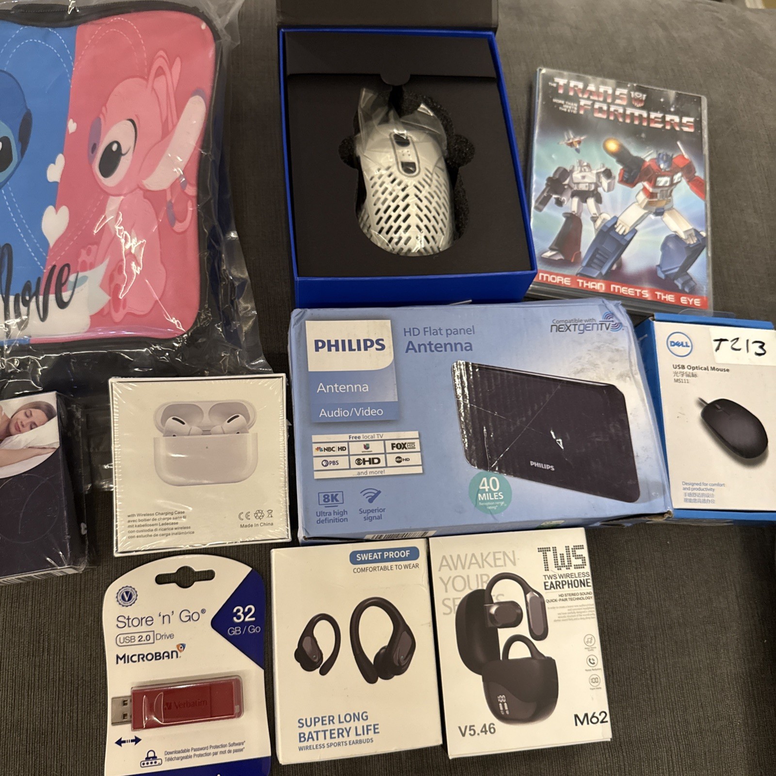 Mystery Loot Electronic Consumer Box For Resale 10 Items Total See Description
