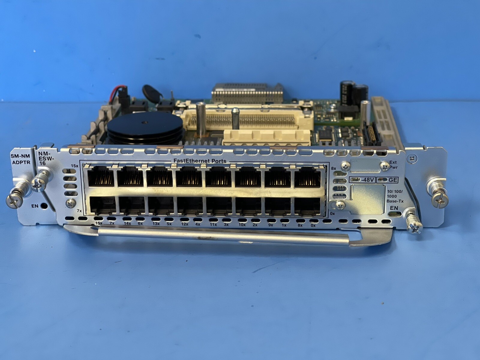 CISCO SYSTEMS NM-ESW-16 16PORT 10/100 ETHERSWITCH NETWORK MODULE