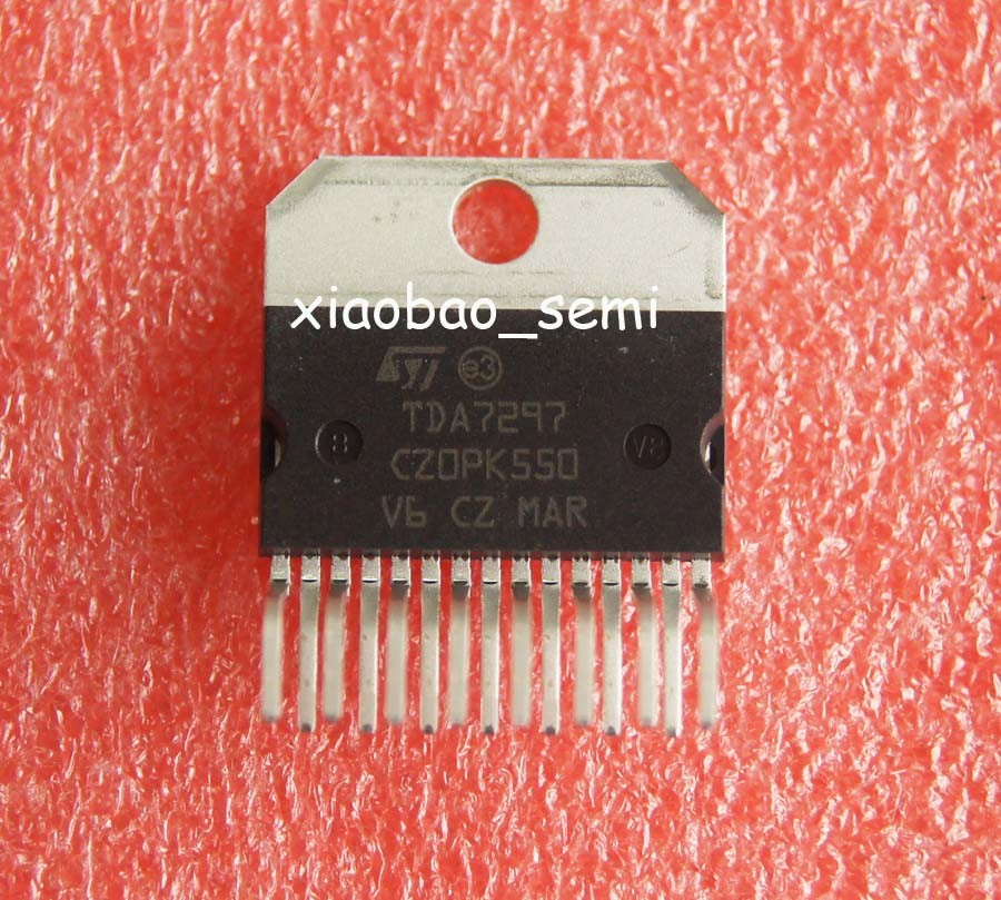 10PCS ORIGINAL TDA7297 ST IC ZIP-15
