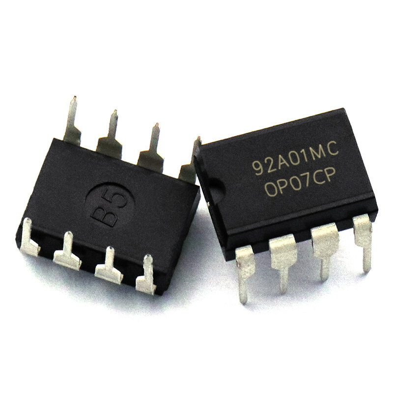 10pcs OP07CP OP07 DIP-8 Low Noise Operational Amplifier