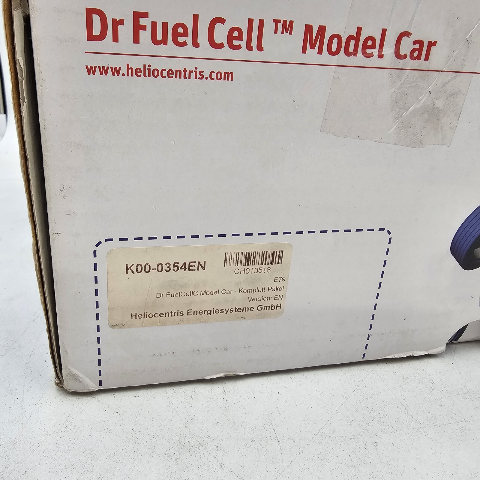 Rare Dr Fuel Cell Model Car Heliocentris CH013518 Solar Model Car Kit Box/Manual