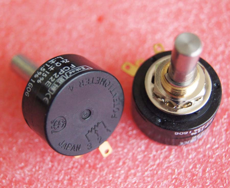 FCP22E 1K SAKAE Bushing mount Potentiometer 1Turn 1KΩ Japan