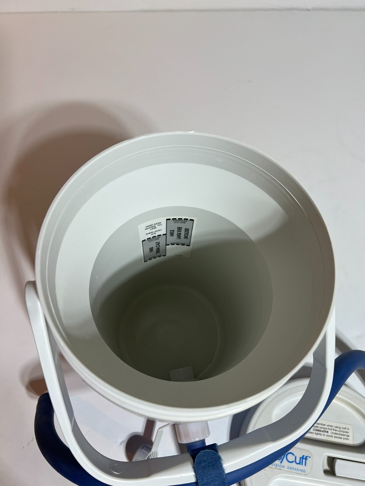 Aircast Cryo/Cuff Gravity Fed Cooler & Hose system (Cooler & Hose Only)