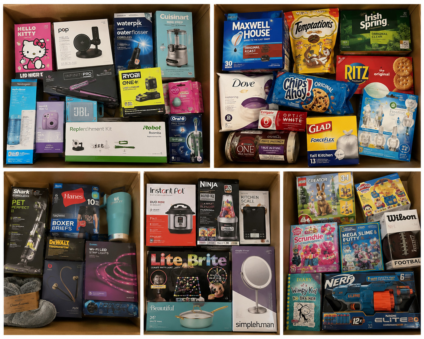 Variety Wholesale Box – Mixed Fashion, Home & Everyday Items