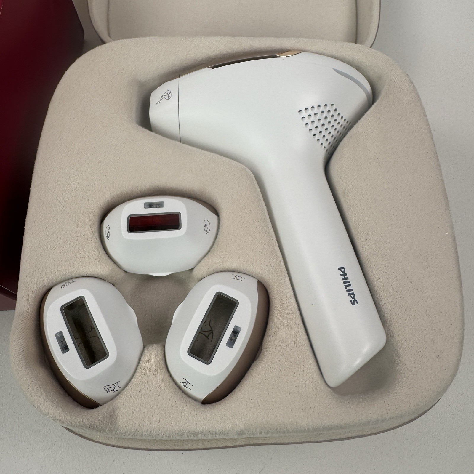 Philips Lumea 9000 Series IPL Hair Removal Device w/ Luxury Beauty Box BRI984/03