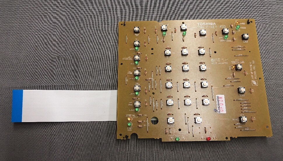 TOSHIBA eStudio 255 PWB-F-KEY-450 6LH62864000 KEYBOARD PANEL