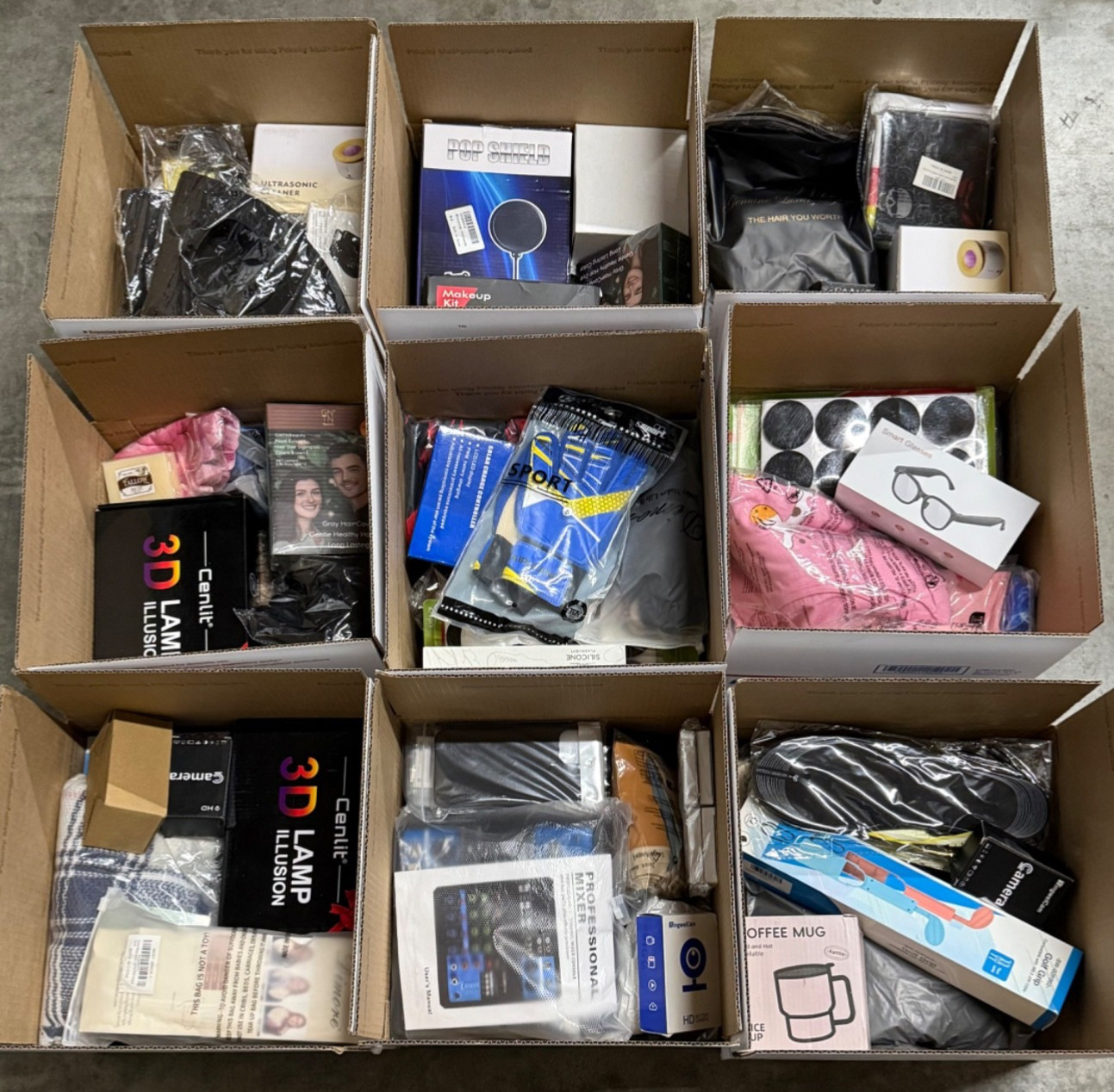 Mystery Box Amazon Fun Liquidation 10-15 New Items General Merchandise