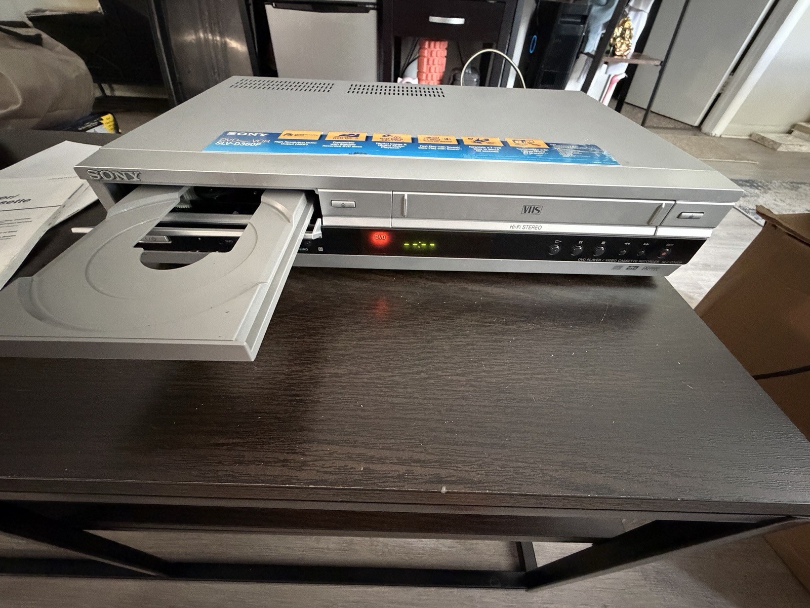 Sony SLV-D360P SLV-D300P DVD/VCR Combo