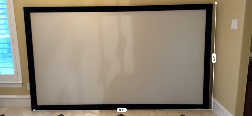 BARELY USED Home Theater Bundle Da-Lite Sony Definitive Technology And Klipsch
