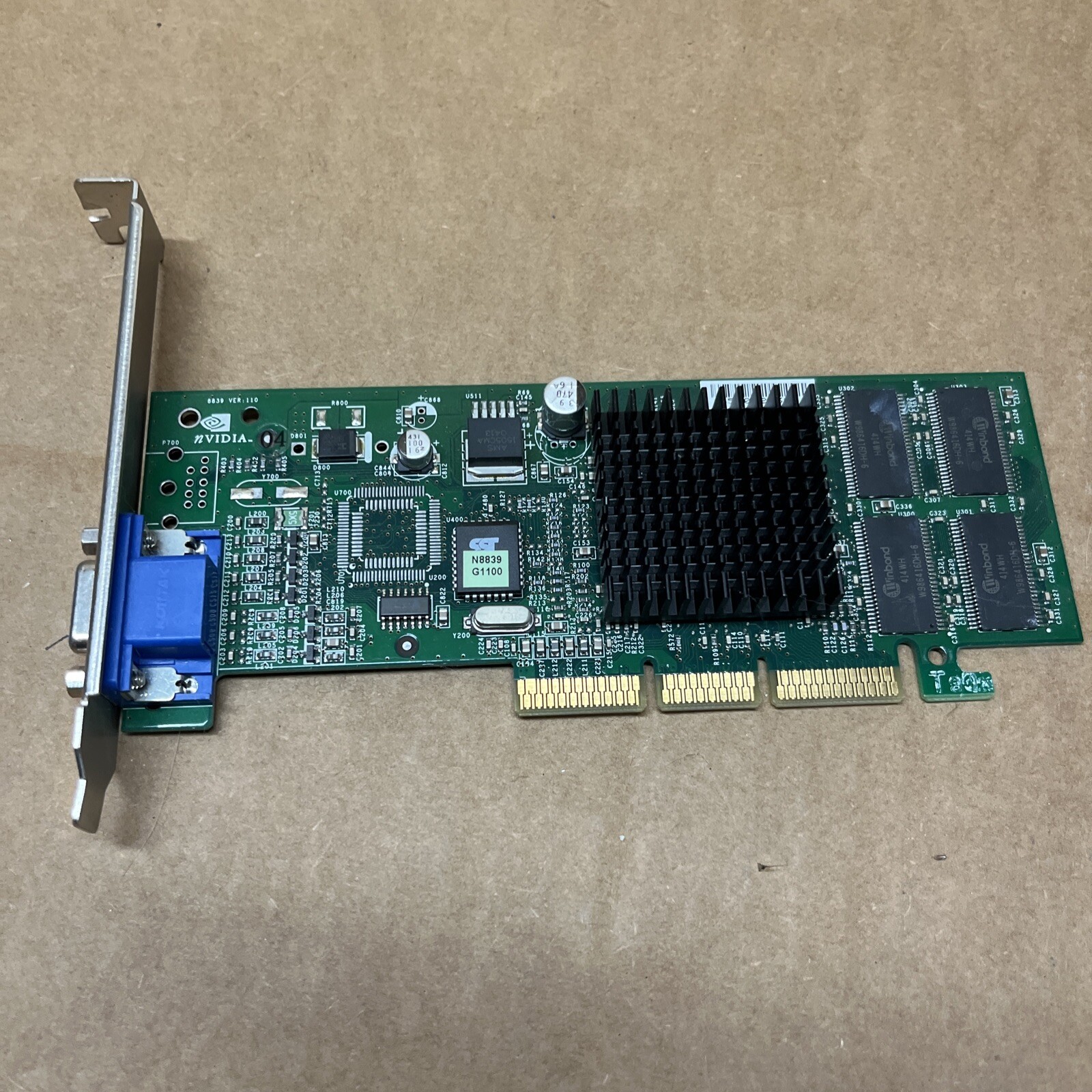 NVIDIA GeForce MX200 MS-8839 6002262 VGA Video Card