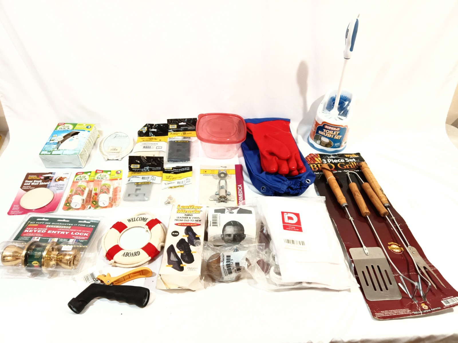 Wholesale 10 Household Items Assorted New Original Packaging MSRP $125.00
