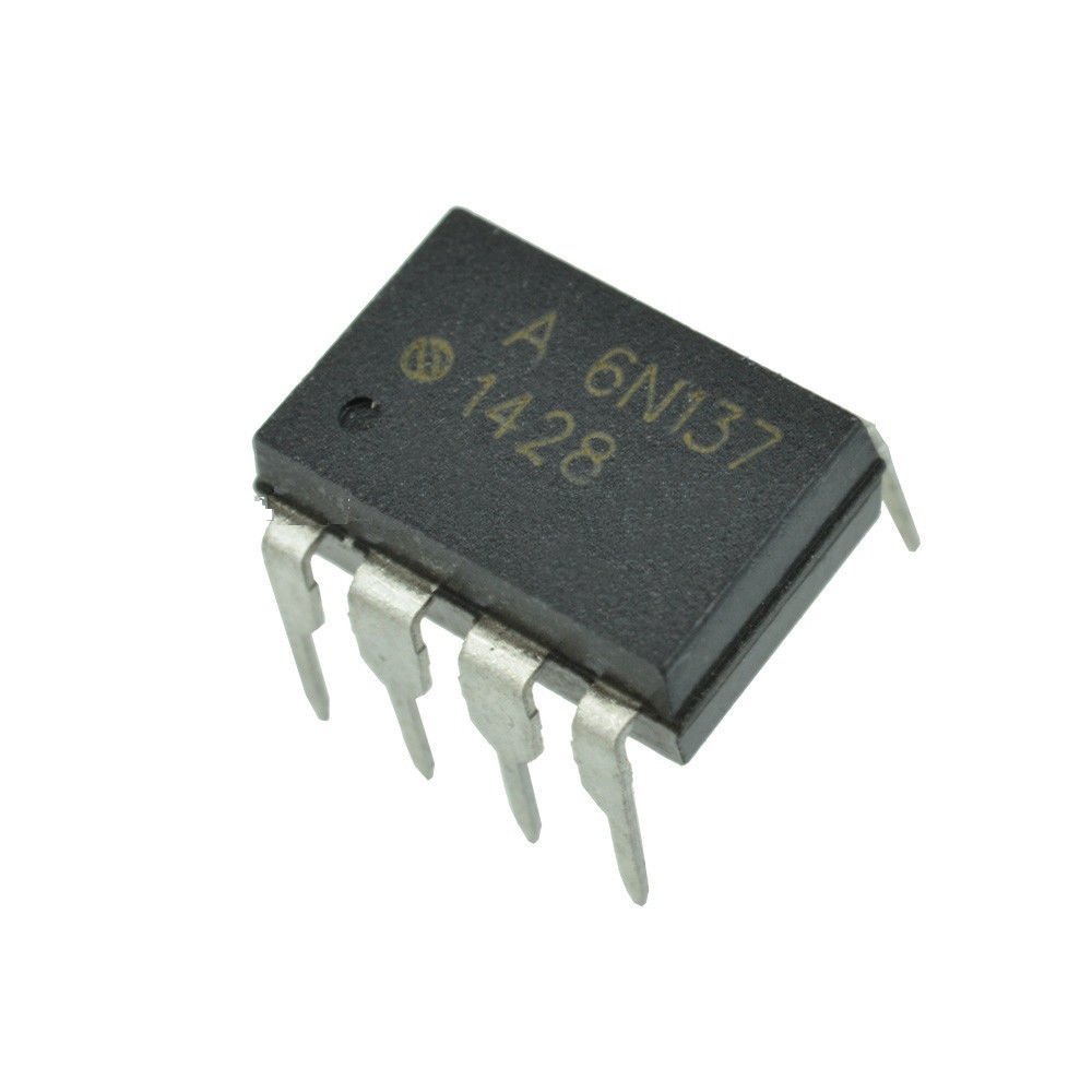 10PCS 6N137 DIP8 FSC ISOLATOR 2.5KVRMS 1CH OPEN NEW L85