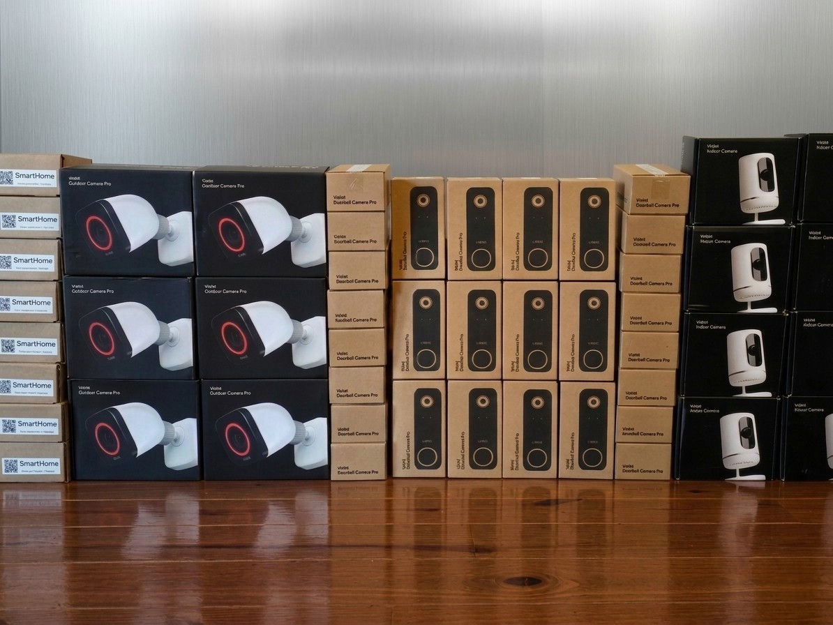 Brand New Vivint Gen 2 Security Equipment Wholesale Lot – 191 Units