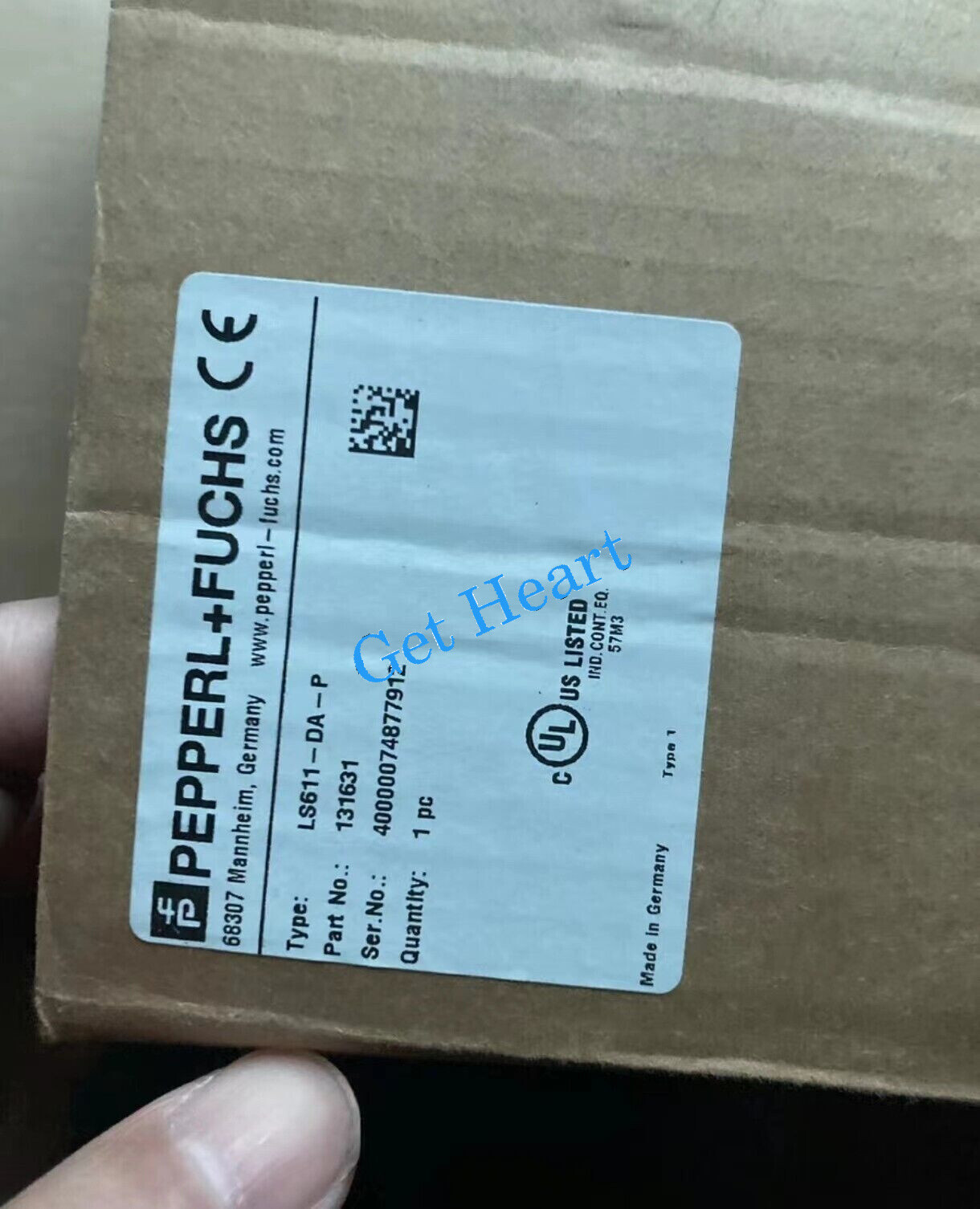 1 PCS Pepperl-Fuchs LS611-DA-P FedEx or DHL or UPS